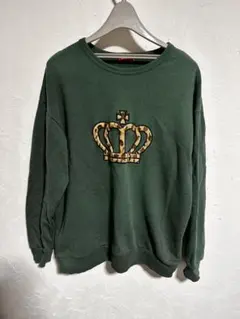 BABYDOLL クラウン刺繍 トレーナー L