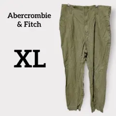 Abercrombie & Fitch 【XL】カーキ ワークパンツ カジュアル