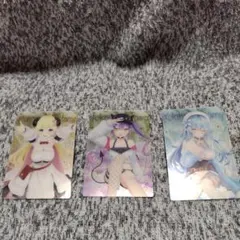 ホロライブ キャラクターカード 3枚セット