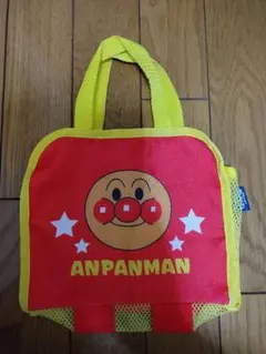 アンパンマン 小型バッグ 赤/黄色
