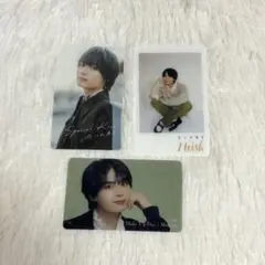 なにわ男子 大西流星 クリアソロカード 3枚セット