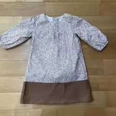 COMME CA FOSSETTE小花柄ワンピース