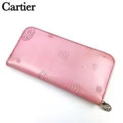 Cartier カルティエ 長財布 ハッピーバースデー ピンク ラウンドのサムネイル