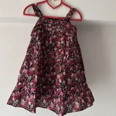 新品GAP小花柄フリルワンピース110定価4200円 年中◎姫ガーリーメゾピアノ