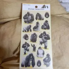 GAIA Sticker Selection ごりら ステッカー シール