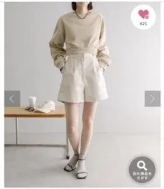 SALE✩.*˚mystic ブークレショートスウェット