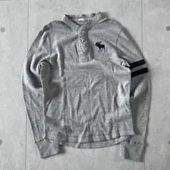 Abercrombie&Fitch muscle ヘンリーネック　カットソー