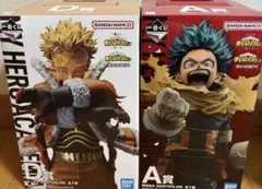 一番くじヒーローアカデミア　紡ぐ力　A賞　緑谷出久　 D賞　ホークス　おまけ付き