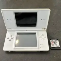 Nintendo DS Lite ホワイト ゲームカード付き　ジャンク