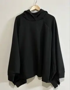 アンティカ antiqua ゆったり ラグランポンチパーカー スウェット