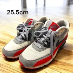 NIKE AIR MAX 90 ナイキ エアマックス90グレー レッドスニーカー