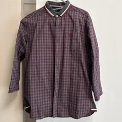 Fred Perry チェック柄長袖シャツ