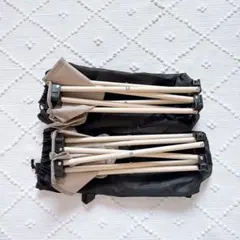 新品‼︎ 所ジョージの世田谷ベース掲載 折りたたみ椅子 アウトドアチェア ベージュのサムネイル