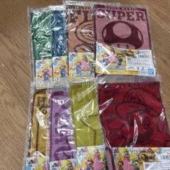 スーパーマリオ　一番くじ　タオル