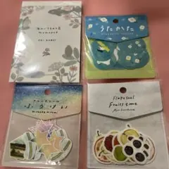 ③ ア・ラ・カル堂 さん フレーク付箋 swan ＆ 宝石喫茶店 D - メルカリ