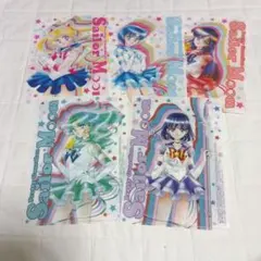 セーラームーン　明治　ファミマ　クリアファイル　コンプ