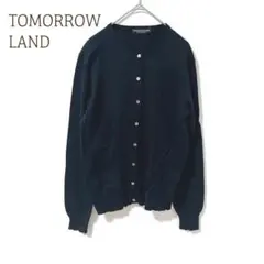 トゥモローランド マカフィー　ニットカーディガン 黒　羽織　ベーシック シンプル