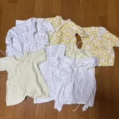 新生児　短肌着　長肌着　セット　合計9着