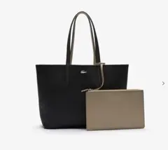 【美品】LACOSTE ラコステ リバーシブル トートバッグ 人気