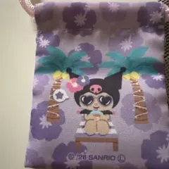 クロミ 巾着 パープルのサムネイル