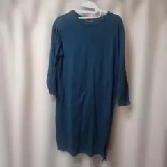 VANDASH 長袖 ひざ丈ワンピース