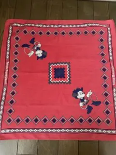 80's東京ディズニーランド ミッキーマウス バンダナ　レトロ