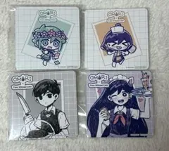 omori カフェ コースター 社員証カードステッカー omori カフェ コースター 社員証カードステッカー omori オーブリー 3