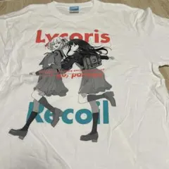 Lycoris Recoil Tシャツ ホワイト
