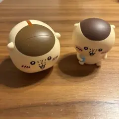 ちいかわ　くりまんじゅう　２個セット(貯金箱、ミニフィギュア)