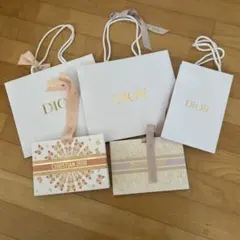 DIOR ショップ袋 5枚セットのサムネイル
