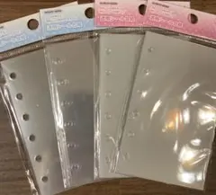 MERING メリング　シール台紙　A7 両面　透明ハード　ソフト　リフィル