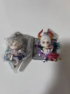 ワンピースフィギュアキーホルダー 2点セット