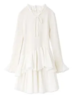 SNIDEL スナイデル　Sustainableドッキングミニニットワンピース