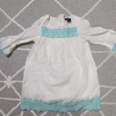 新品 タグ付き ギャップ ワンピース 白 90　GAP