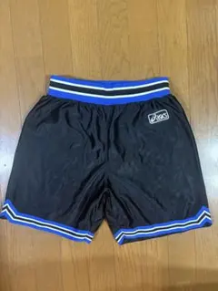 asics バスケットボールパンツ ブラック ブルーのサムネイル