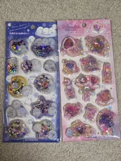 ☆新品未開封☆スパンコールパーティーシール2点セット☆