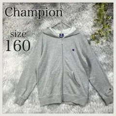 champion/スウェットパーカー/フーディー/フルジップ/ロゴ刺繍