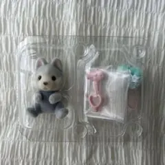 シルバニア　赤ちゃん海のおともだちシリーズ　ハスキーの赤ちゃん
