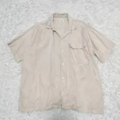 D222386 JUN MEN 80~90s リーフ柄 ショートスリーブシャツ - メルカリ