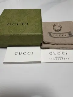 Hiro様専用]紙袋なしGUCCI指輪インターロッキングラブリーハート
