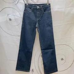 美品 ユニクロ ストレート デニムパンツ