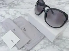即決OK Christian Dior GLOSSY 1 サングラス ブラック