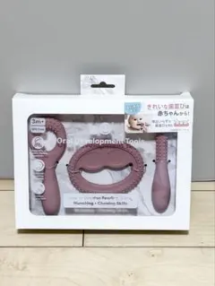 【未使用】 ezpz お口発達スタートキット 歯がため ピンクのサムネイル