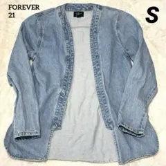 【即日発送】FOREVER21 デニムジャケット メンズ Sサイズ