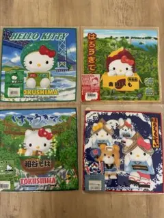 ご当地キティ ハンカチ 徳島県限定☆バラ売りも大丈夫！