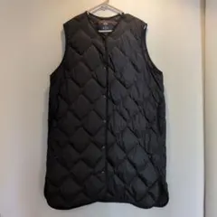 美品【匿名配送】ユニクロ　ウルトラライトダウン　ロングベスト ブラック L