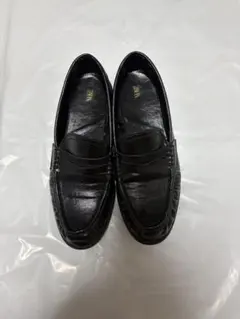 ZARA ギャザー入りソフトモカシン - メルカリ