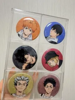 ハイキュー!! 缶バッジ 6種セット