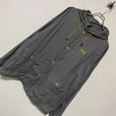 【Coleman】コールマン レインコートポンチョ フーデッドジャケット グレー