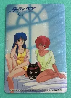 ダーティペア PUB STICKER 当時物 メタリック 激レア！